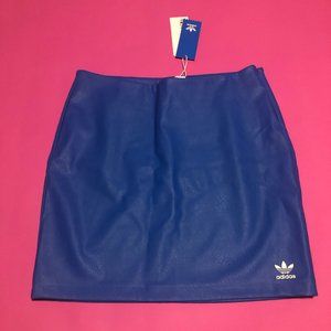 ADIDAS Bright Royal Blue Mini Skirt